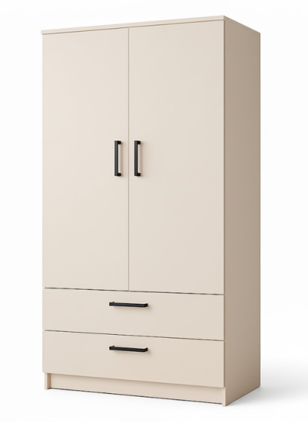 Szafa Do Przedpokoju Dwudrzwiowa Garderoba Kaszmir 90cm 5kolorów MR 2d2sz 797572