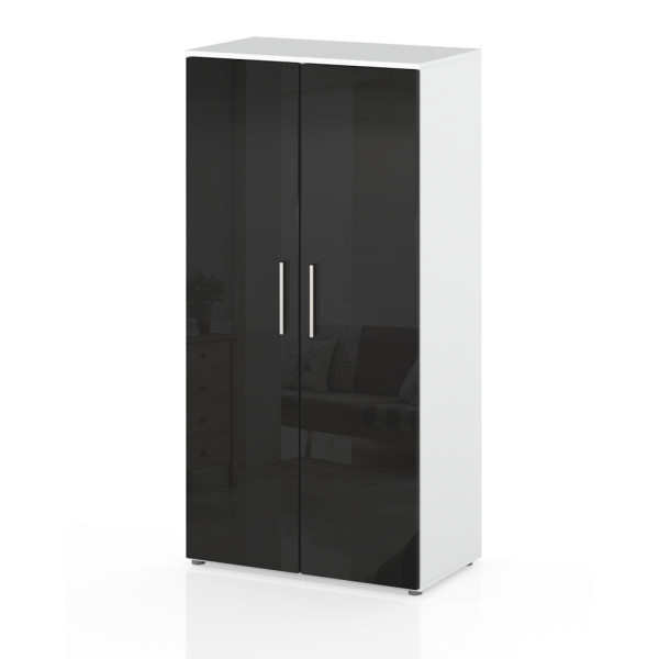 Szafa do salonu sypialni jola 70cm garderoba czarny połysk 377138