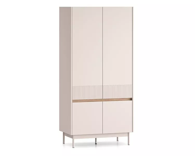 Szafa DUMI 01 4D kaszmirowa/dąb cremona 685205