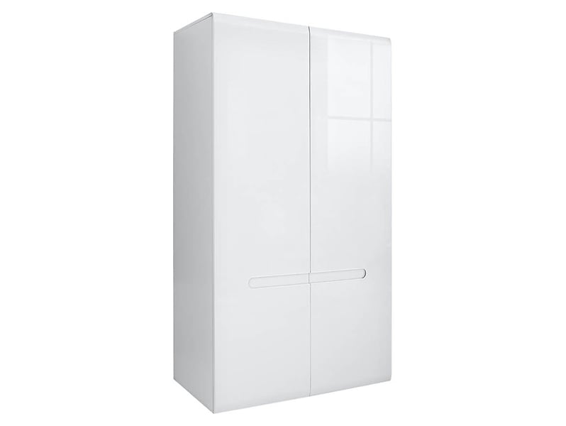 Szafa dwudrzwiowa Azteca Trio 105 cm biały połysk 29630