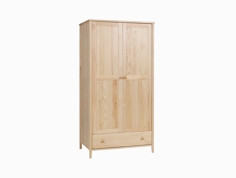 Szafa dwudrzwiowa Colorado 98 cm z szufladą sosna 55731
