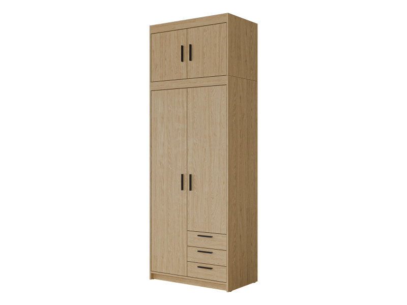 Szafa dwudrzwiowa Elena 2D3S + nadstawka 863810
