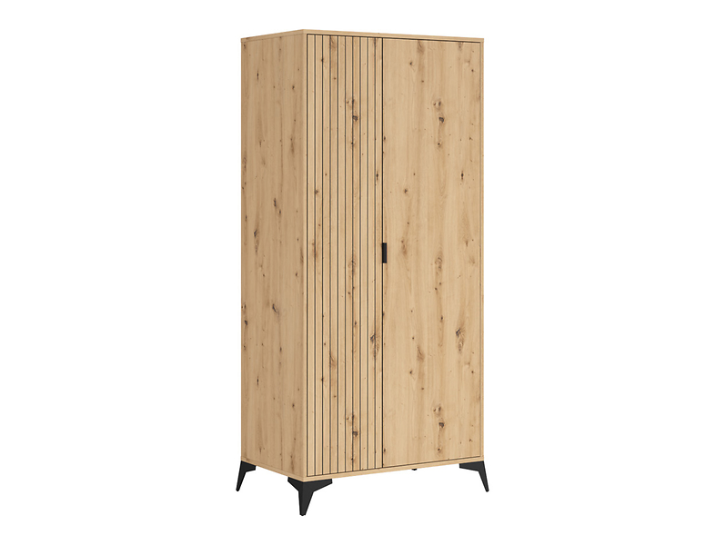 Szafa dwudrzwiowa Lamea 90 cm dąb artisan 209896