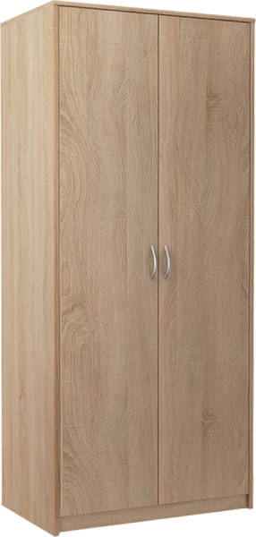 Szafa Dwudrzwiowa SZ04 Dąb Sonoma 193x85x55 cm Bestseller 573674