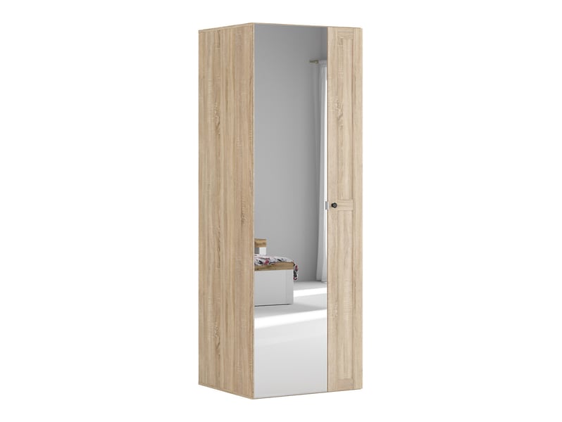 Szafa Flex 75 cm z lustrem dąb sonoma 219056