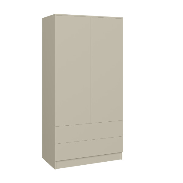 Szafa garderoba CLASSIC 2 szuflady - Kashmir | 180x90x50 cm 738534