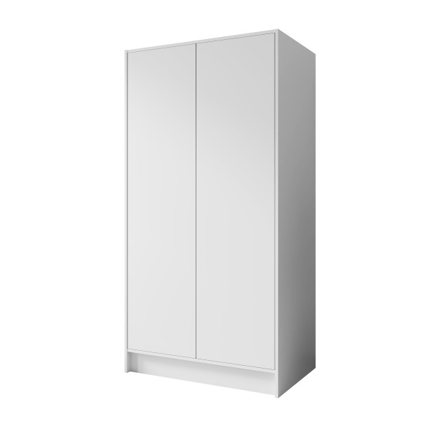 Szafa GAVA 100 cm Biała - 2 drzwi TIP-ON Bez Uchwytów 957913