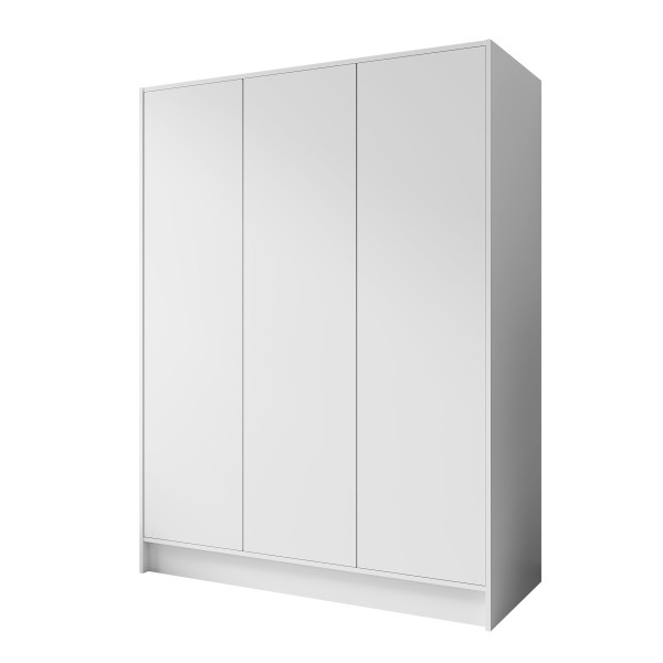 Szafa GAVA 150 cm Biała - 3 drzwi TIP-ON Bez Uchwytów 957919