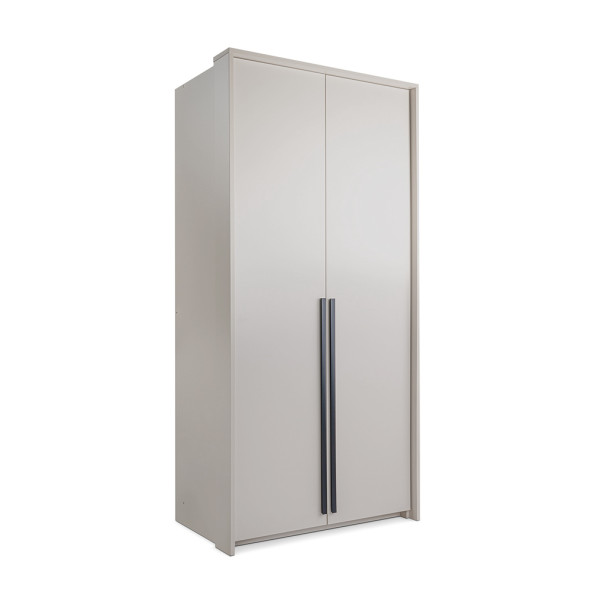 Szafa GIANA 105 cm 2-Drzwiowa Beż piaskowy – Szafa z Drążkiem 963433