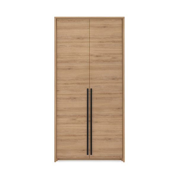 Szafa GIANA 105 cm 2-Drzwiowa Dąb dziki – Szafa z Drążkiem 963440
