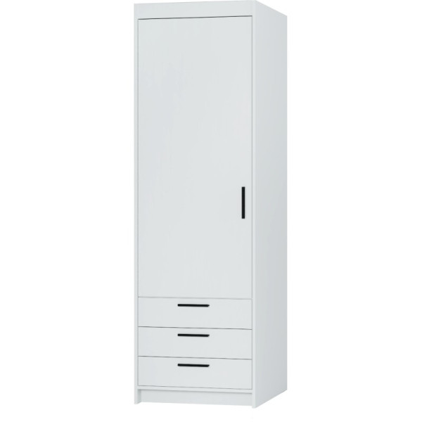 Szafa HELENA 60 cm biały mat z szufladami - minimalizm i funkcjonalność 774636