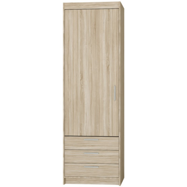 Szafa HELENA 60 cm dąb Sonoma z szufladami – jasna i funkcjonalna 774635