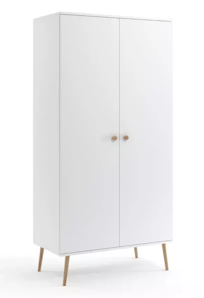 Szafa LEBEL z drążkiem 100cm biała mat 565849