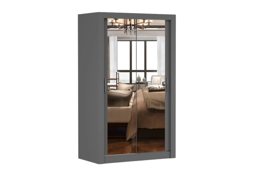Szafa Milan 120 cm Szary mat/Szary mat 1031292
