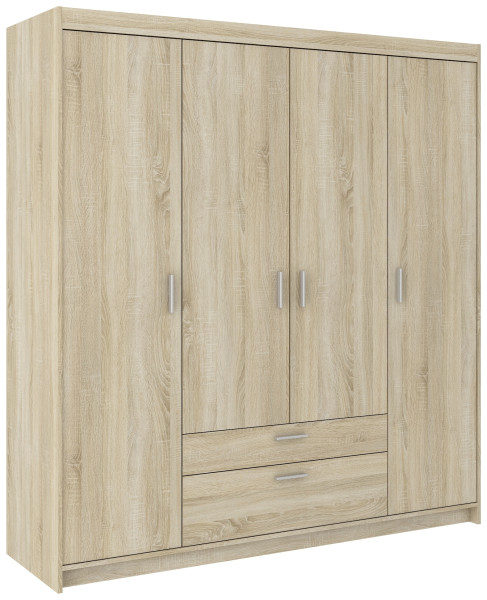Szafa modułowa 176 cm dąb sonoma KUBA 815678