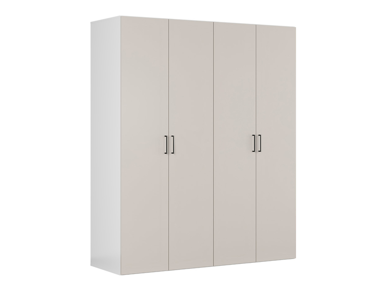 Szafa modułowa Flex 200 cm z 4 drzwiami kaszmir 359754