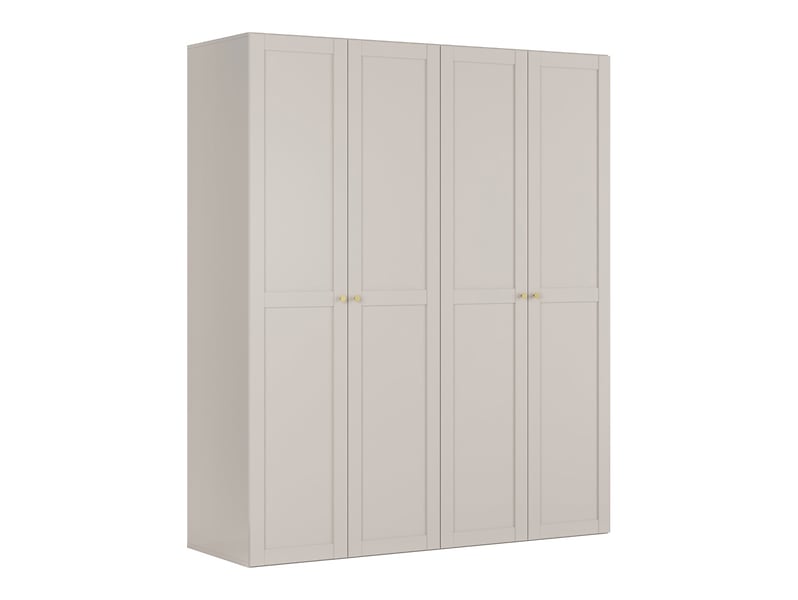 Szafa modułowa Flex 200 cm z 4 drzwiami kaszmir 660145