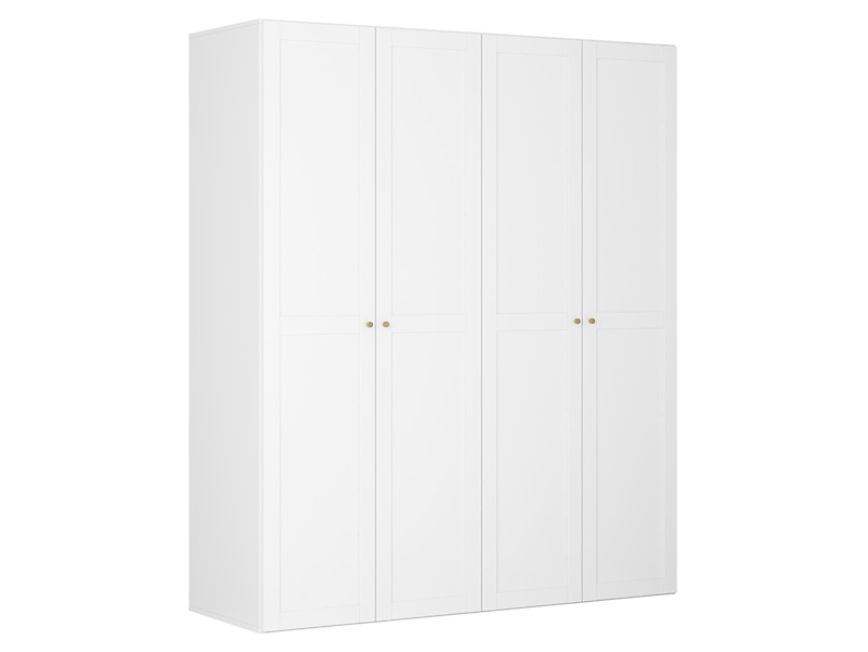 Szafa modułowa Flex 200 cm z drzwiami biała 56329