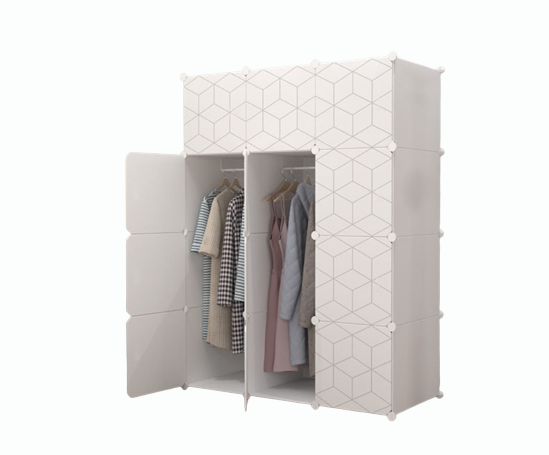 Szafa modułowa geometric garderoba regał półki 12x 357428