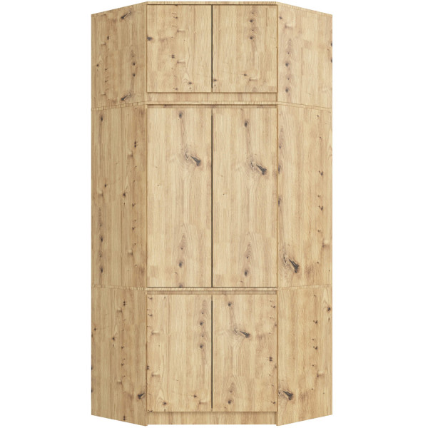 Szafa narożna S100 AKORD Dąb Artisan 100x50x235 cm 303556