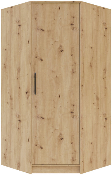 Szafa narożna z drążkiem 95 cm SEVAS dąb artisan 743493