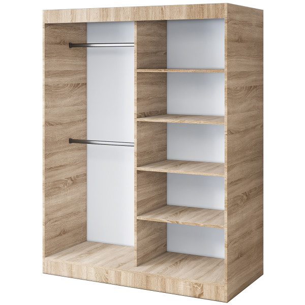 Szafa otwarta 150x200 Troy , Dąb Sonoma 653303