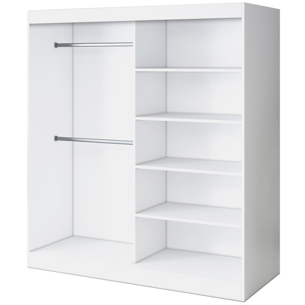 Szafa otwarta 180x200 Troy , Biały mat 653295