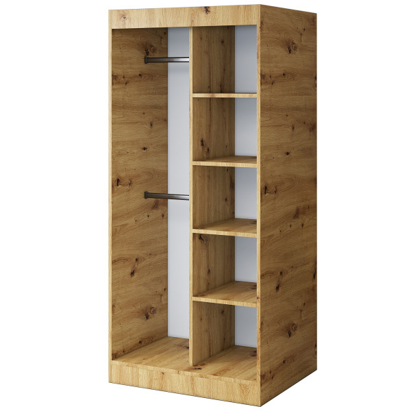 Szafa otwarta 90x200 Troy , Dąb Artisan 653302