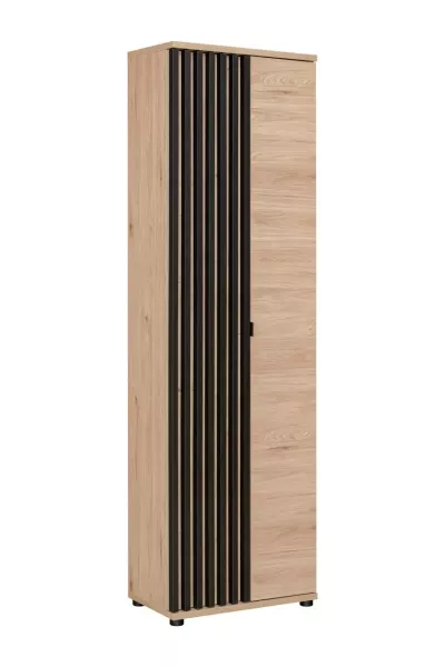 Szafa PEDRO hickory jackson/czarna 414952