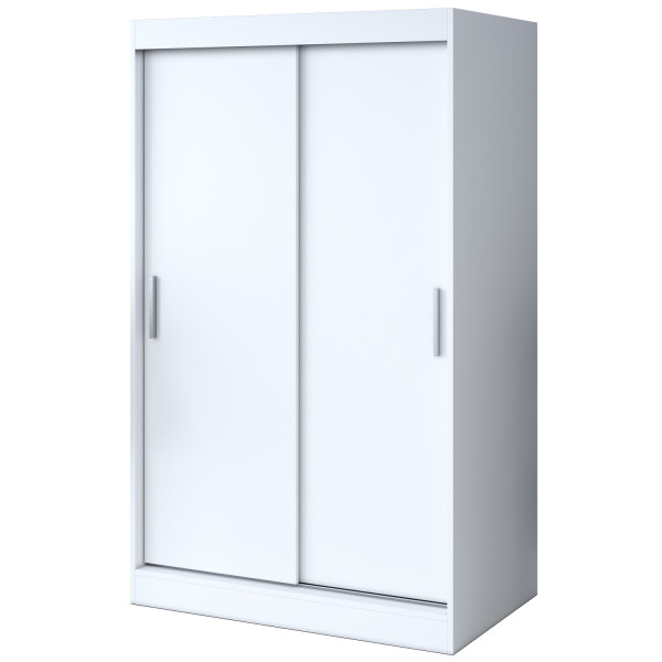 Szafa przesuwna 120x200 Gold , Biały mat 630007