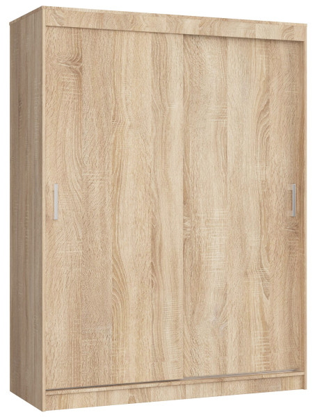 Szafa Przesuwna 150 Cm Clp Mono Dąb Sonoma 728075