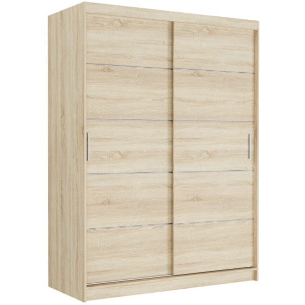 Szafa przesuwna 150 cm szprosy FRAMIRE Rivano IV sonoma sonoma 966360