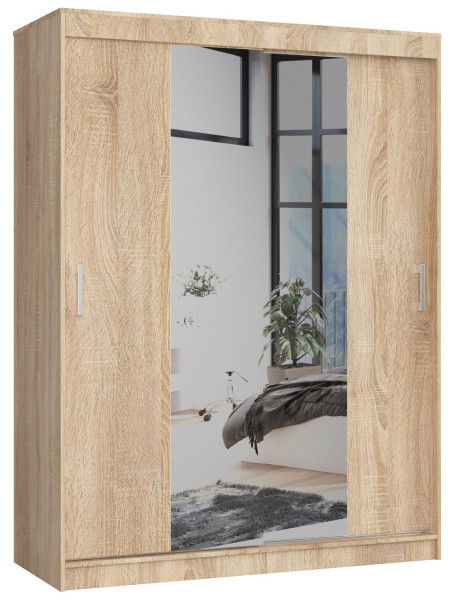 Szafa Przesuwna 150Cm Clp Sonoma 728019