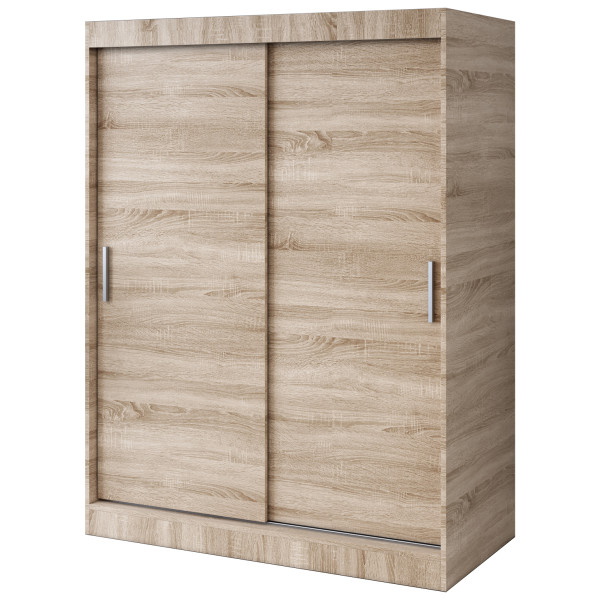 Szafa przesuwna 150x200 Gold , Dąb Sonoma 629850