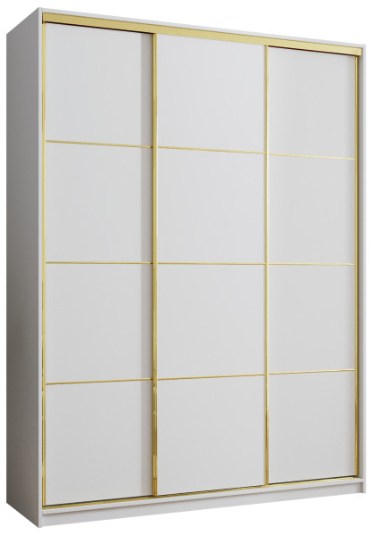 Szafa przesuwna 180 cm GOLD NEW MAX wysoka szafa do sypialni 671445