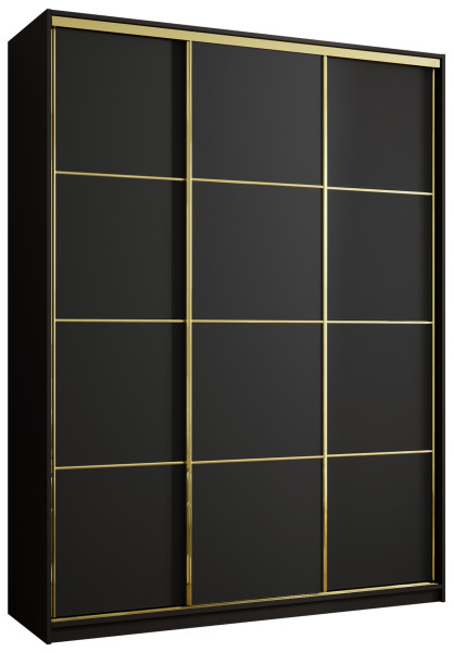 Szafa przesuwna 180 cm GOLD NEW MAX wysoka szafa do sypialni 671323