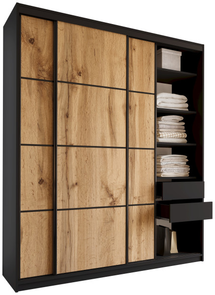 Szafa przesuwna 200 cm LOFT MAX 527200