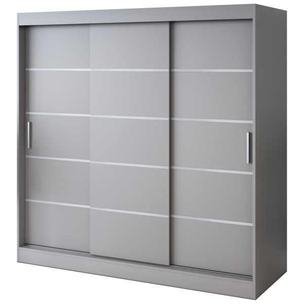 Szafa przesuwna 200x200 Nina , Antracyt mat 630181
