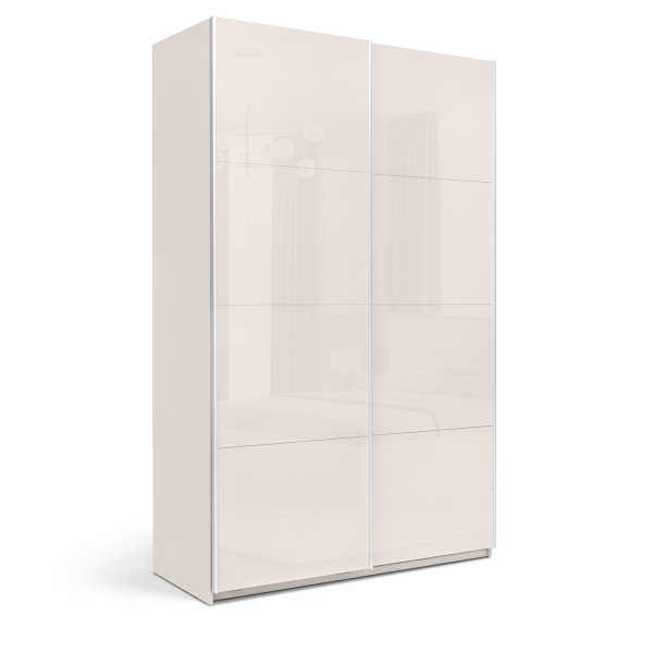 Szafa przesuwna 240x150cm kaszmir połysk 756797
