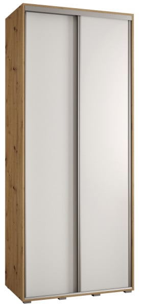 Szafa przesuwna 45 Cannes 1 120 artisan+biały+srebrny 172572
