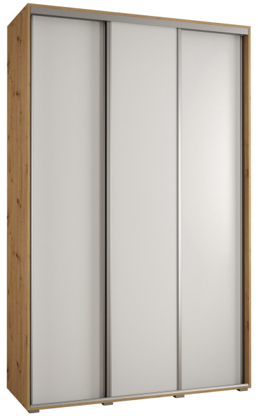 Szafa przesuwna 45 Cannes 1 150 artisan+biały+srebrny 172250