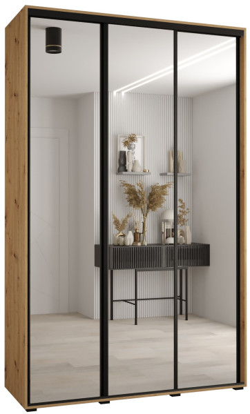 Szafa przesuwna 45 Cannes 2 150 artisan+artisan+czarny 172360