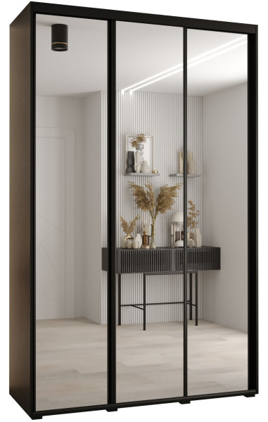 Szafa przesuwna 45 Cannes 2 160 czarny+czarny+czarny 176631