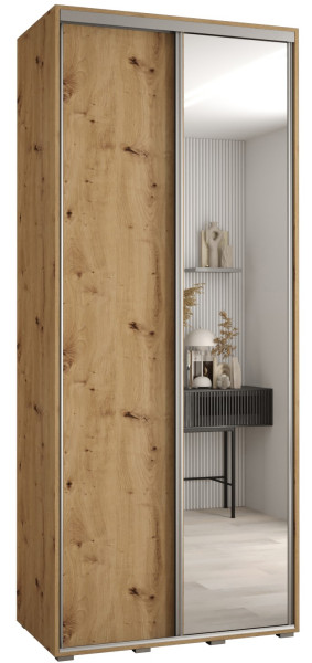 Szafa przesuwna 45 Cannes 3 120 artisan+artisan+srebrny 181133