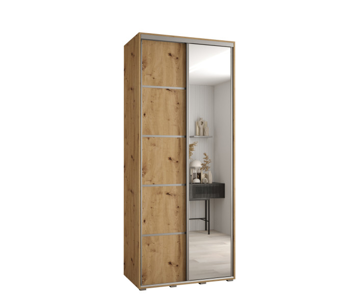 Szafa przesuwna 45 Cannes 5 110 artisan+artisan+srebrny 760205