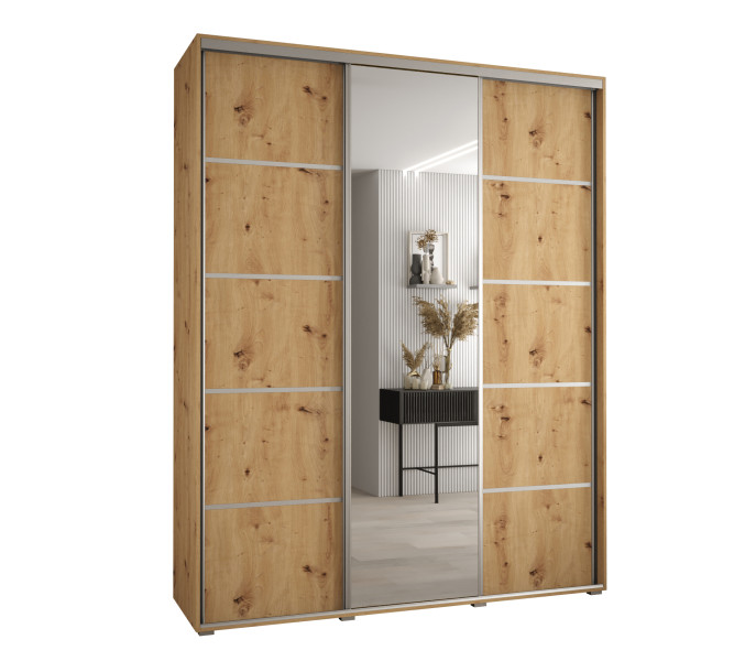 Szafa przesuwna 45 Cannes 5 170 artisan+artisan+srebrny 760096