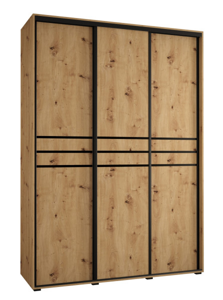 Szafa przesuwna 45 wysoka Davos 10 170 artisan+artisan+czarn 159741