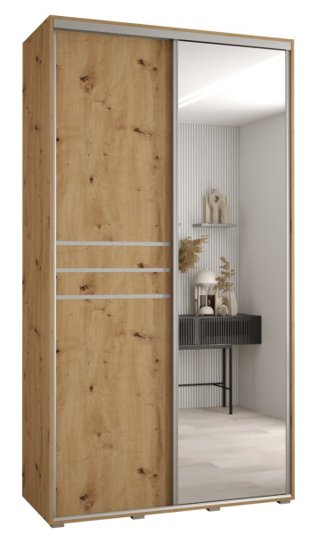 Szafa przesuwna 45 wysoka Davos 11 130 artisan+artisan+srebr 159499