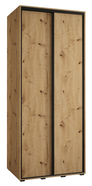 Szafa przesuwna 60 Cannes 1 120 artisan+artisan+czarny 172563