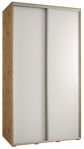 Szafa przesuwna 60 Cannes 1 130 artisan+biały+srebrny 172560